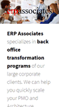 Mobile Screenshot of erpassociates.com